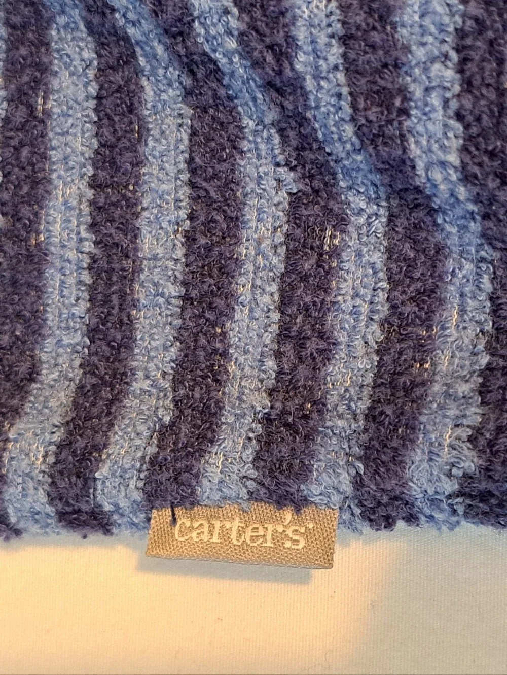 Baby Boys Footed Sleeper Size 0/3 Months Carter's Blue